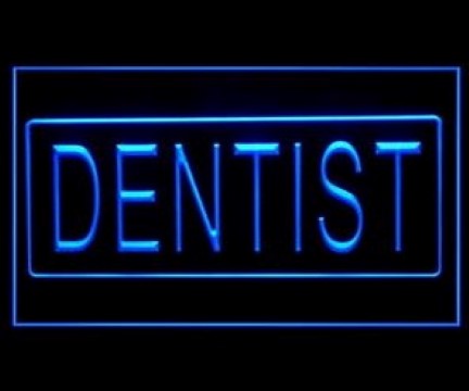 Dentist OPEN Clinic LED Neon Sign